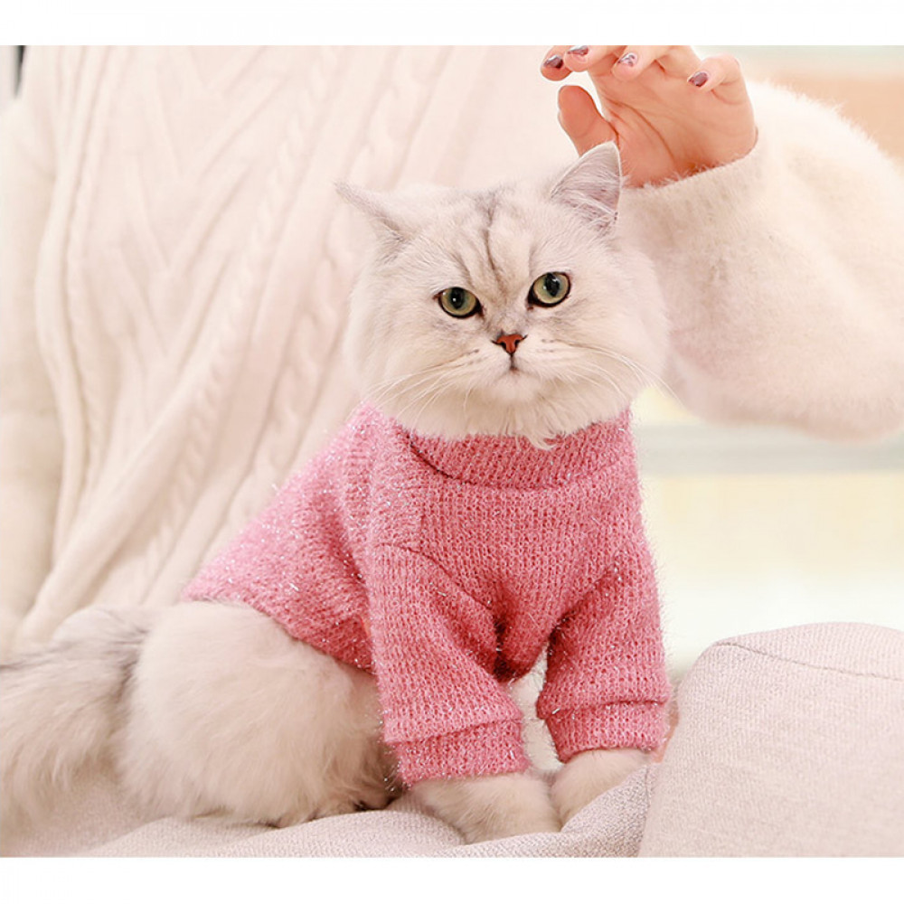 Cat Sweater Cute Inspirational Cute Warm Bright Line Cat Sweater