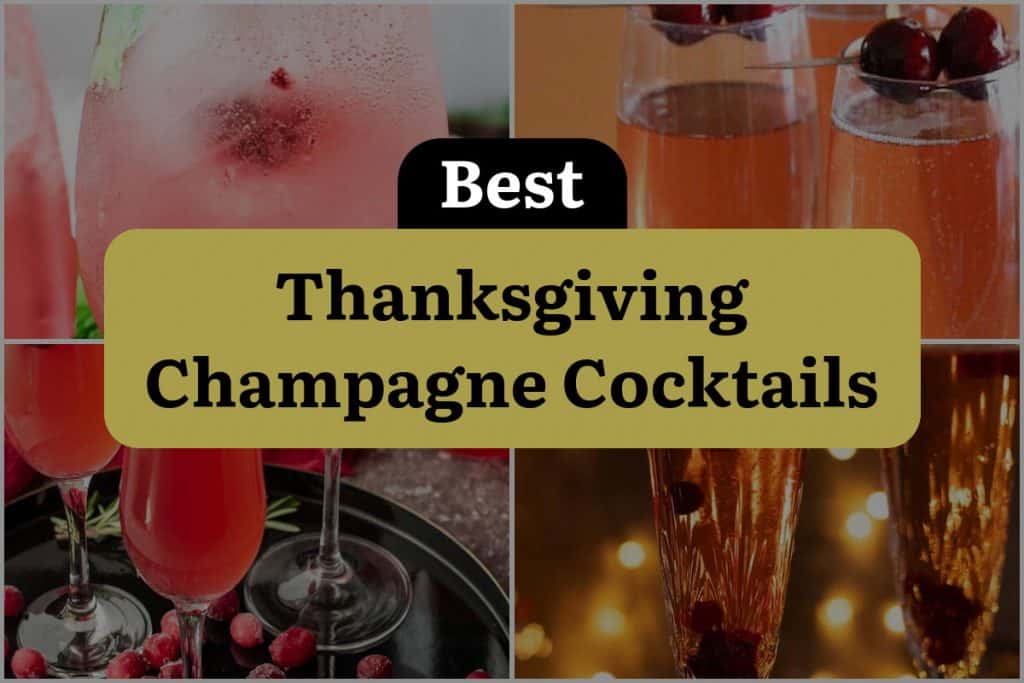 Champagne Cocktail for Thanksgiving Unique 22 Thanksgiving Champagne Cocktails to Be Thankful for