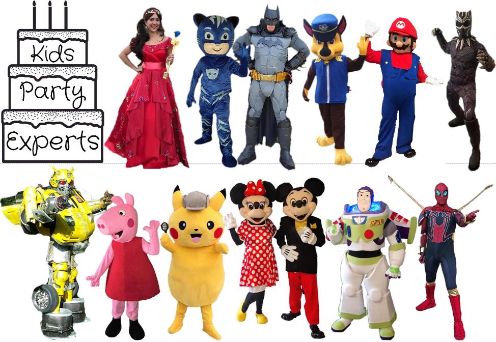 Characters for Birthday Parties Elegant Houston Texas Kids Party Experts Costumed Characters Birthday Parties