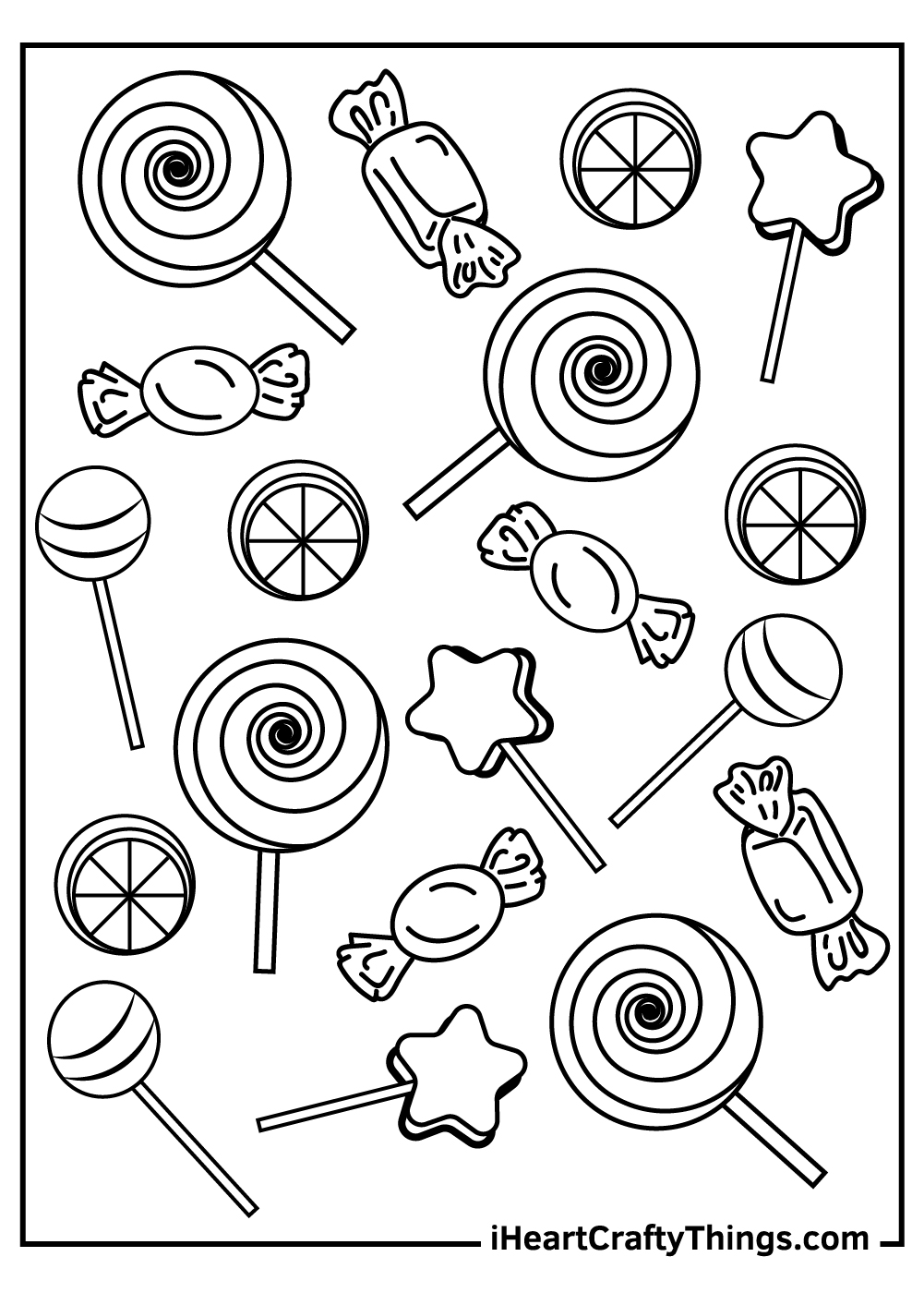 Christmas Candy Coloring Pages Lovely Printable Candy Coloring Pages Updated 2021