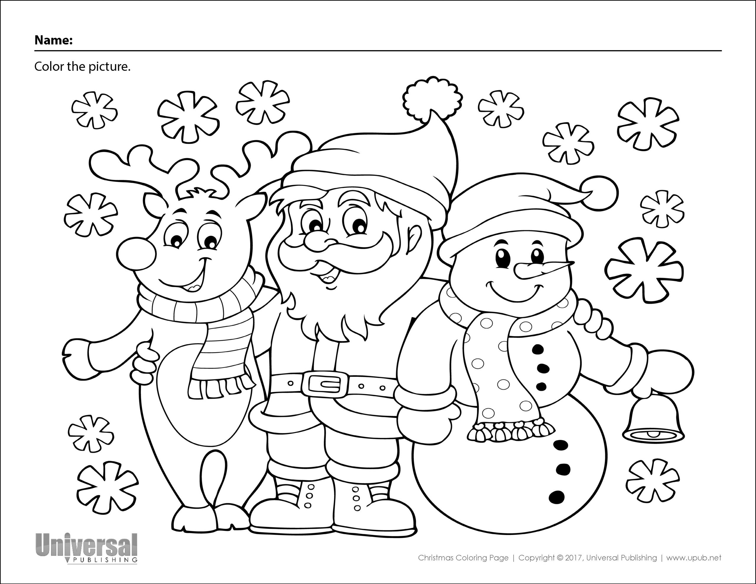 Christmas Color Pages Free Printable New 16 Best Free Christmas Coloring Pages to Print