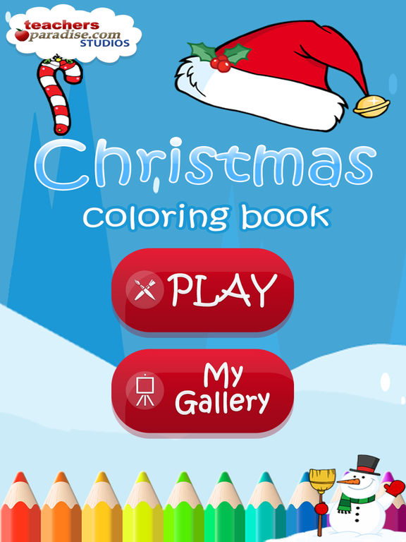Christmas Coloring App Elegant App Shopper Christmas Coloring Coloring Book for Kids Games