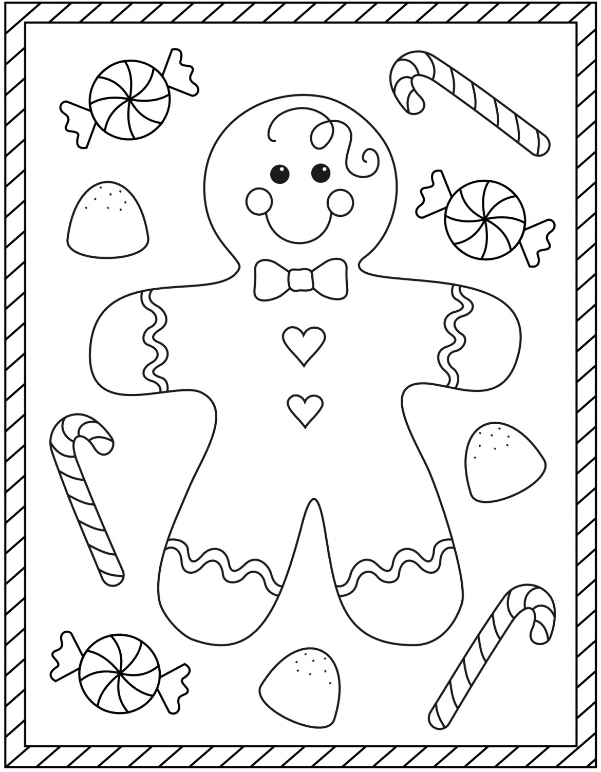 Christmas Coloring Pages Kindergarten Luxury Printable Christmas Colouring Pages