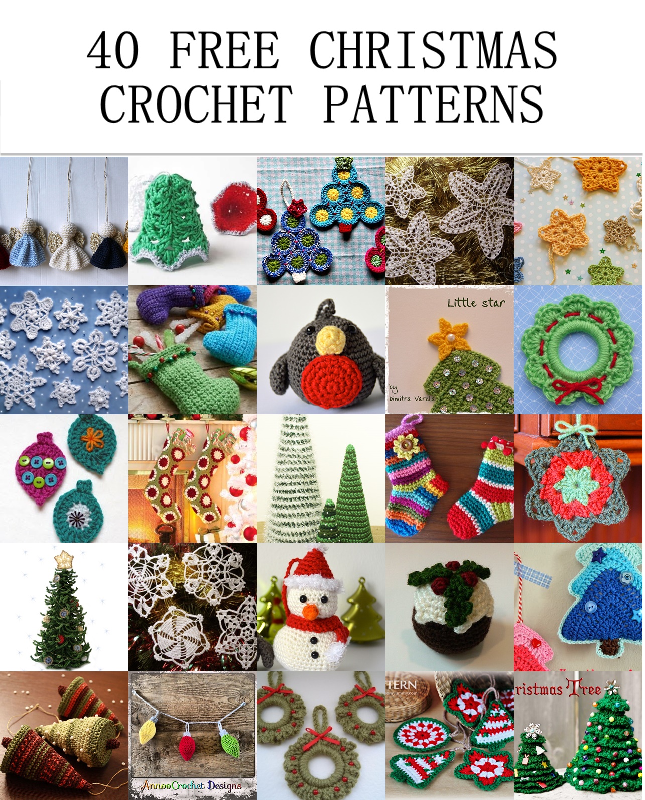 Christmas Crochet Patterns Elegant 40 Free Christmas Crochet Patterns – Crochet Arcade