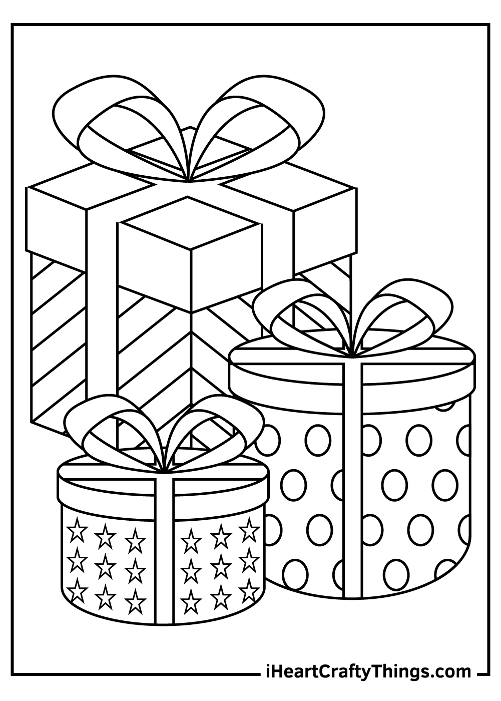 Christmas Gift Coloring Beautiful Christmas Present Coloring Pages Updated 2021