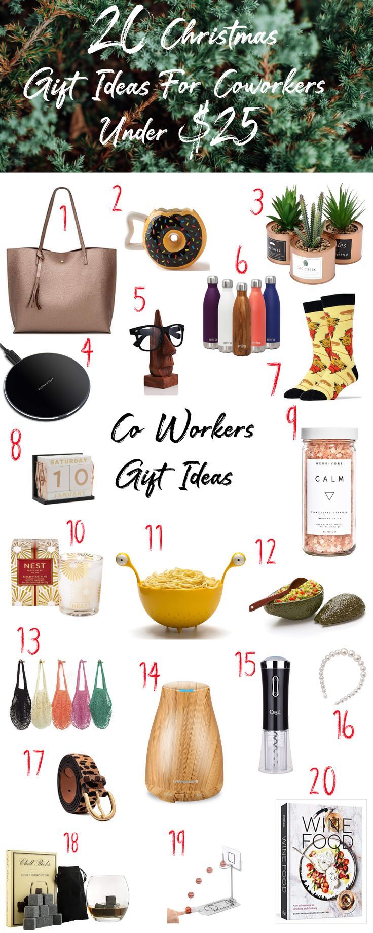 Christmas Gift for Coworkers Under $20 Elegant 20 Christmas Gift Ideas for You Co Workers Under $20