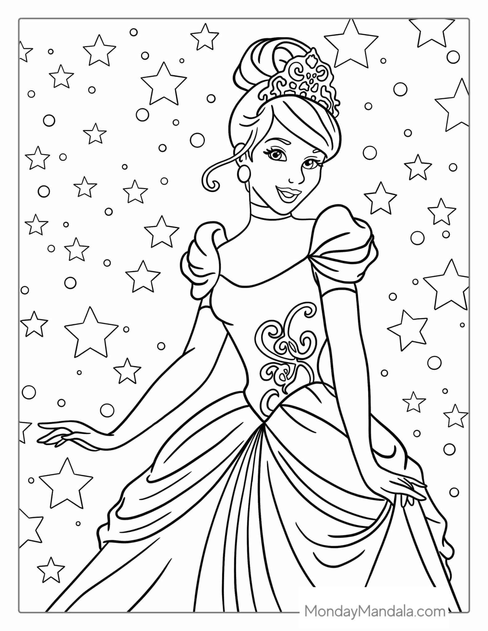 Cinderella Coloring Book Lovely 36 Cinderella Coloring Pages Free Pdf Printables