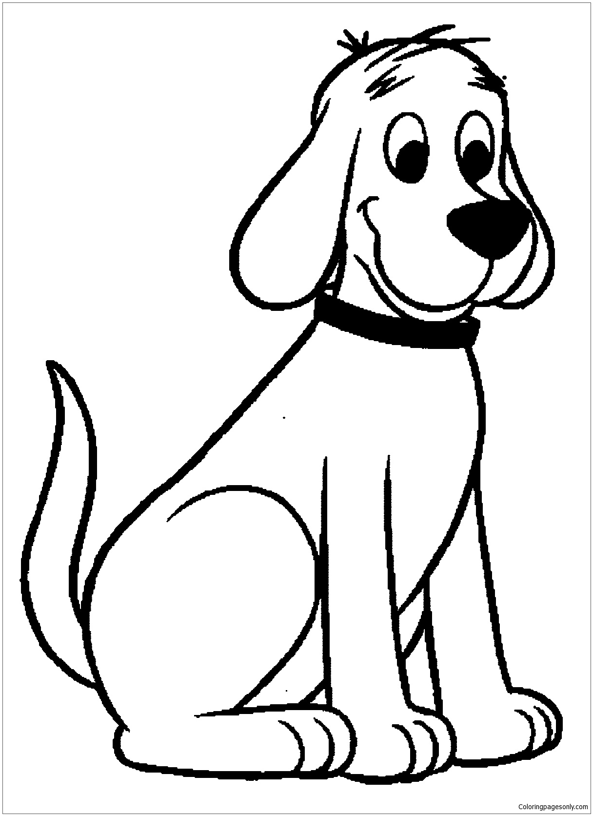 Clifford the Big Red Dog Coloring Pages Best Of Clifford the Big Red Dog Coloring Page Free Printable Coloring Pages