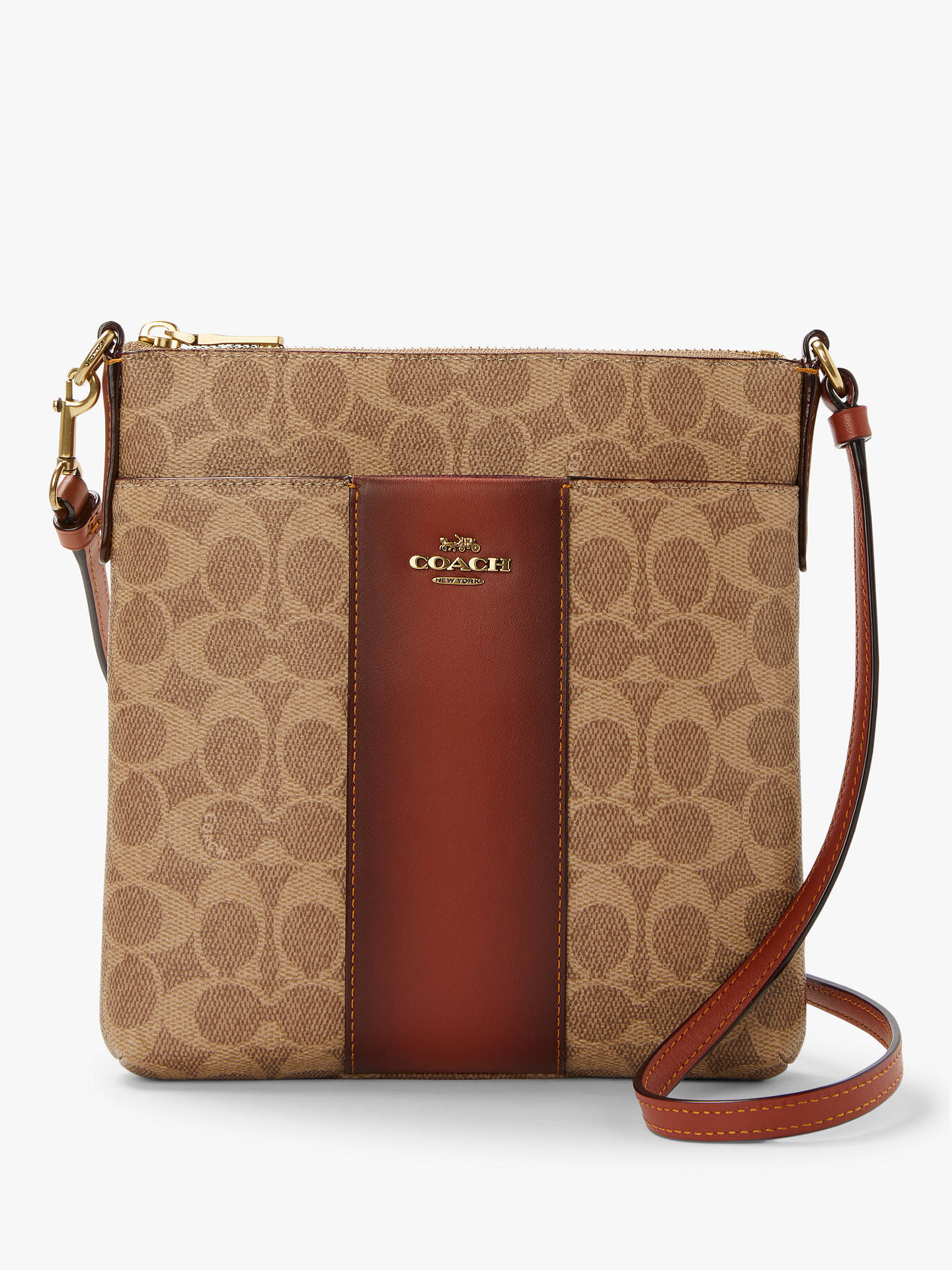 Coach Crossbody Bag Sale Lovely Coach Messenger Signature Messenger Cross Body Bag Tan Rust at John