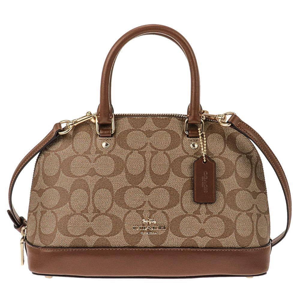 Coach Handbags for Women Lovely New Women S Coach F Signature Khaki Mini Sierra Satchel Handbag