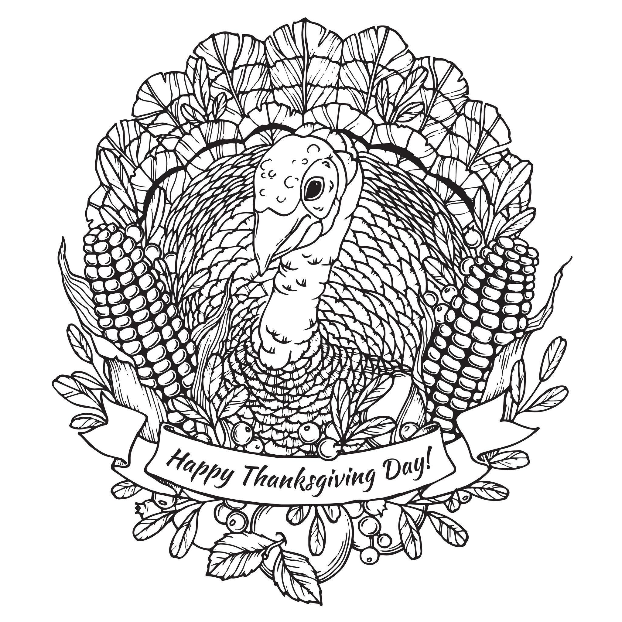 Coloring Pages for Adults Thanksgiving Fresh Free Printable Thanksgiving Coloring Pages for Adults Printable Templates