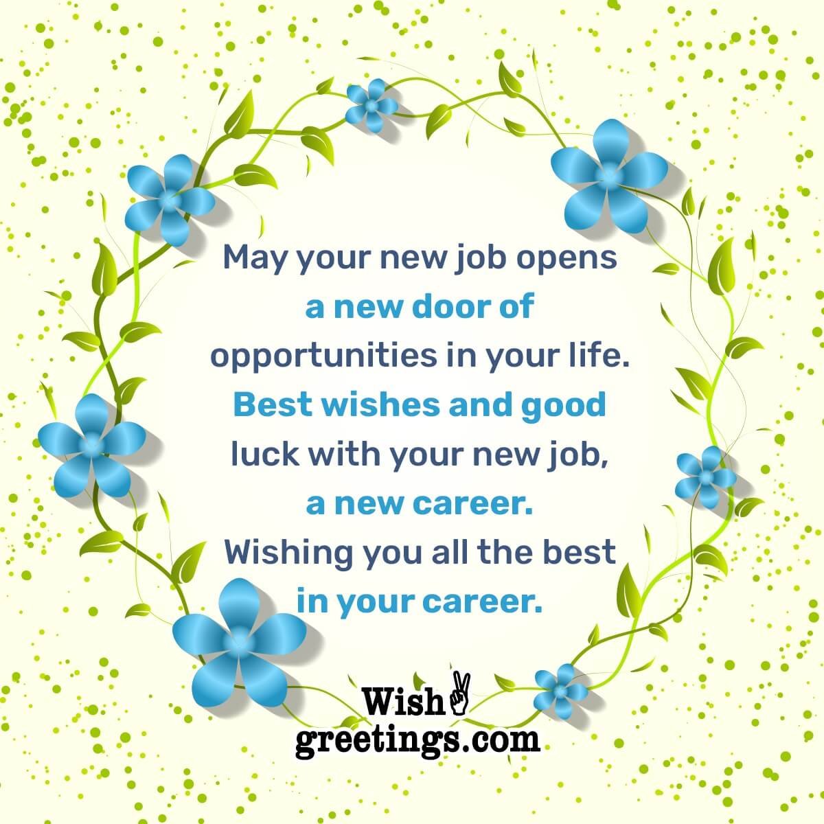 Congratulation On Your New Job Fresh Congratulation Messages for New Job Wish Greetings