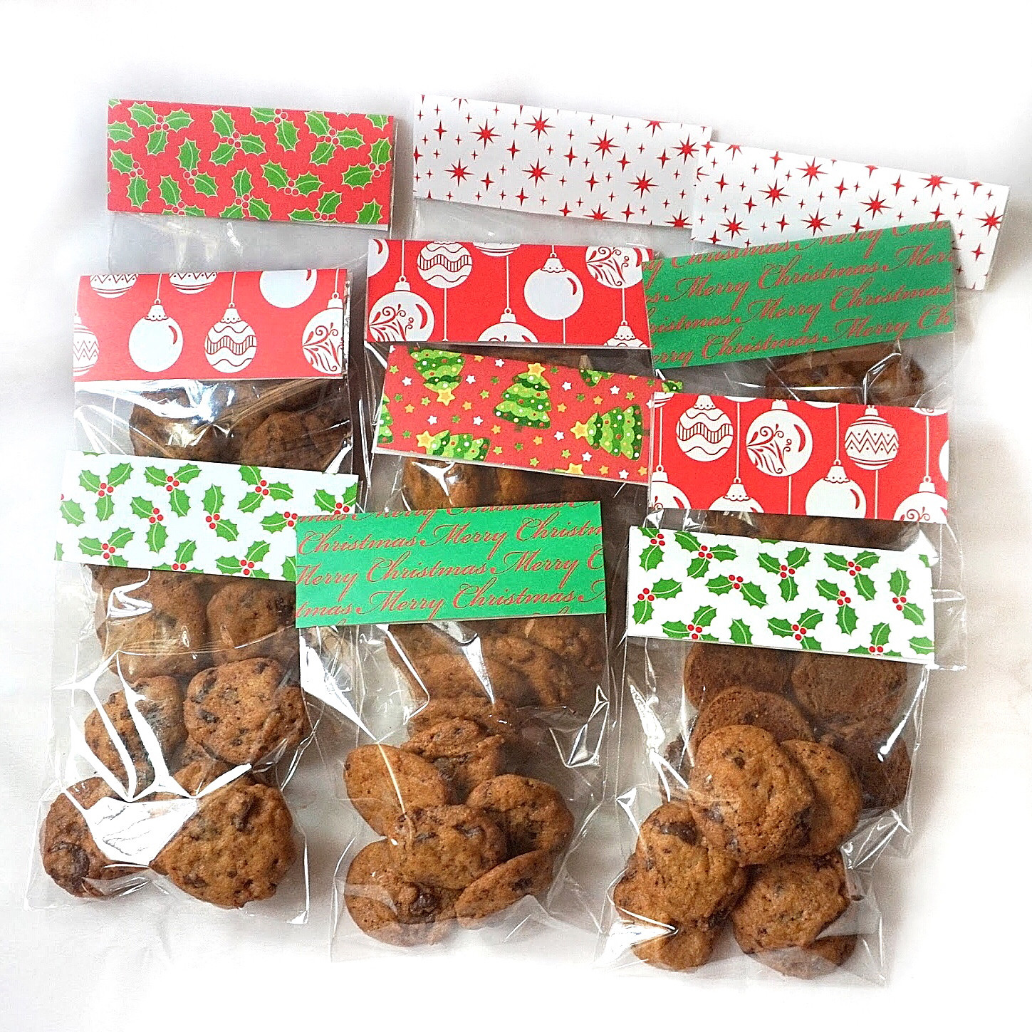 Cookie Goodie Bags Lovely Sherbakes Diy Christmas Cookie Bags as Gifts