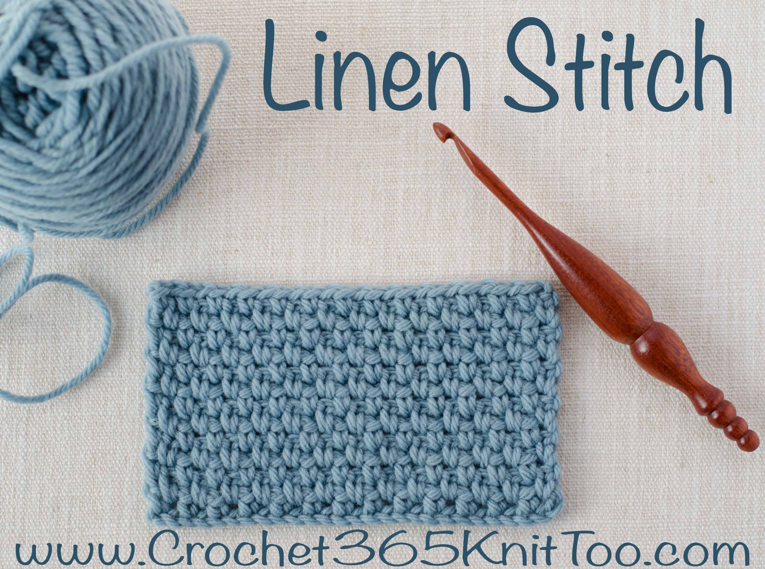 Crochet Linen Stitch Fresh How to Crochet the Linen Stitch Crochet 365 Knit too