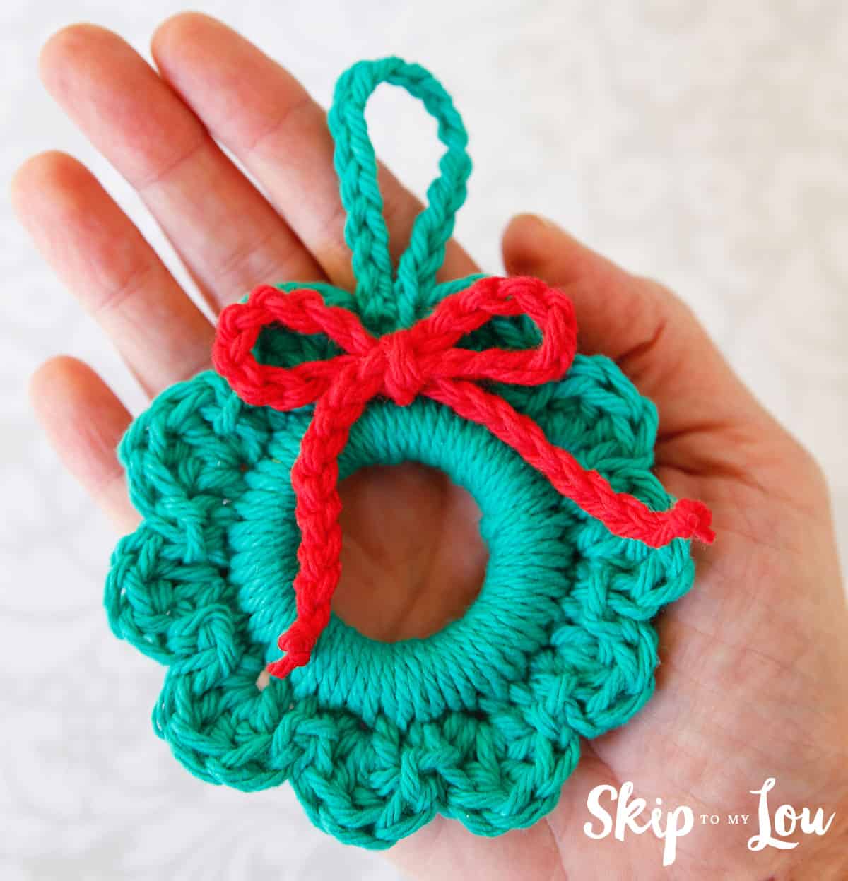 Crochet Wreath ornament Inspirational Easy Crochet Wreath ornament