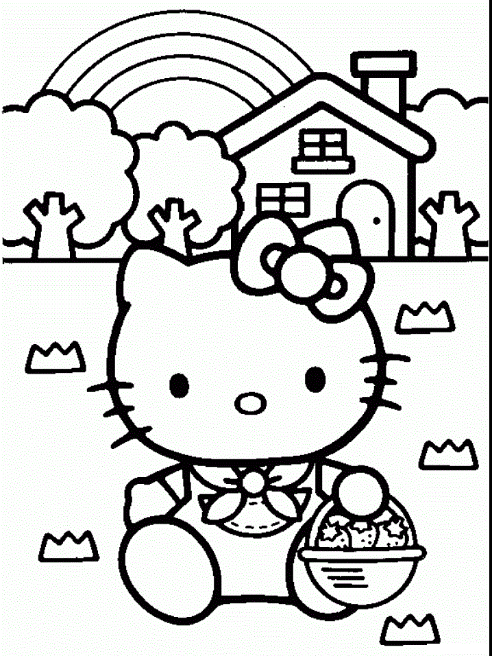 Cute Hello Kitty Coloring Pages Beautiful Free Printable Hello Kitty Coloring Pages for Kids