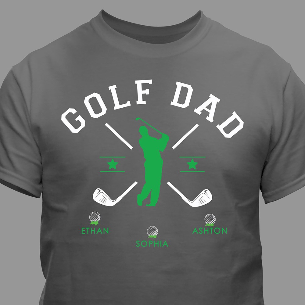 Dad Golf Shirt Luxury Personalized Golf Dad T Shirt