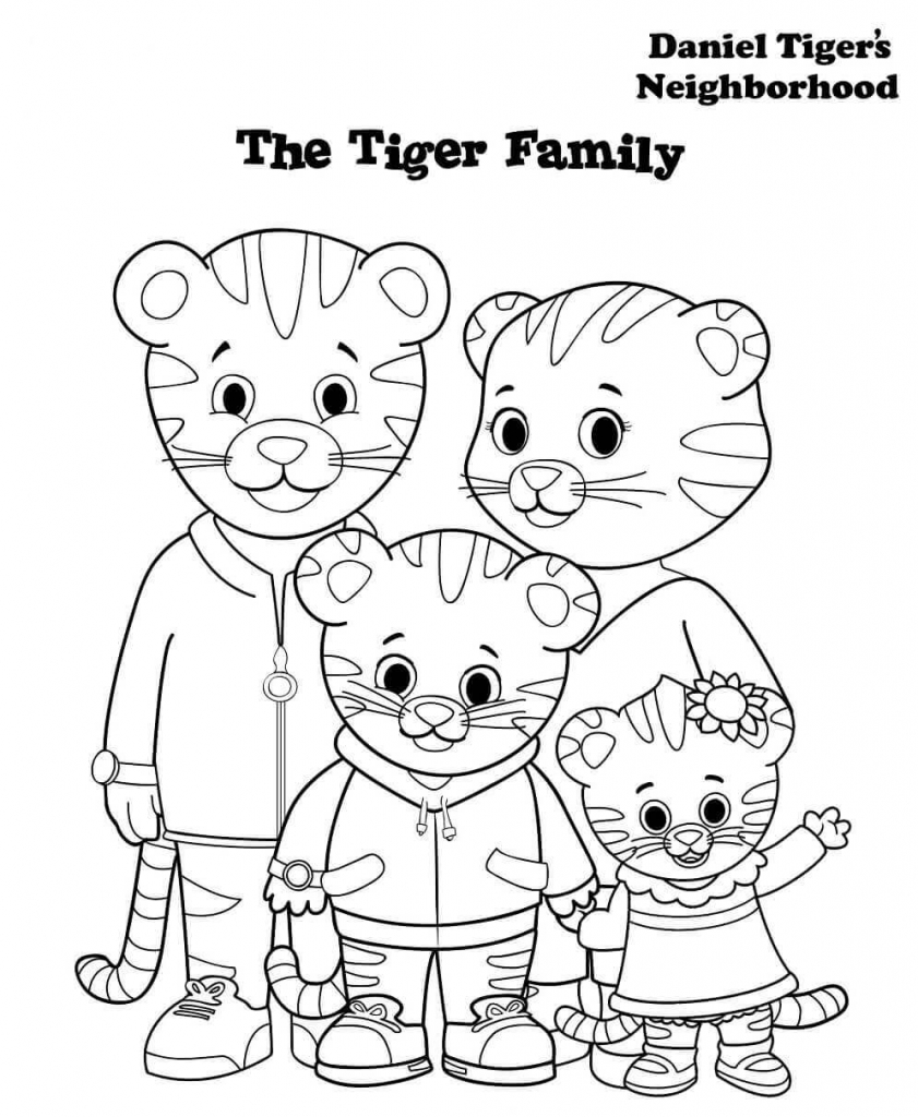 Daniel Tiger Coloring Book Fresh 12 Free Printable Daniel Tiger S Neighborhood Coloring Pages