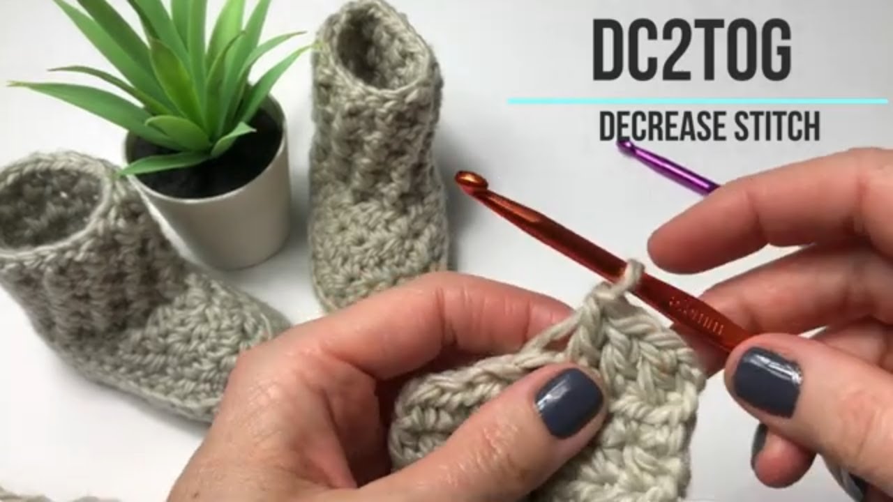 Dc2tog Crochet Stitch Lovely Dc2tog Double Crochet 2 Stitches to Her Crochet Stitch Tutorial