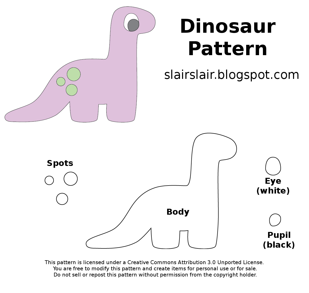 Dinosaur Sewing Pattern Best Of Template Free Printable Dinosaur Sewing Patterns