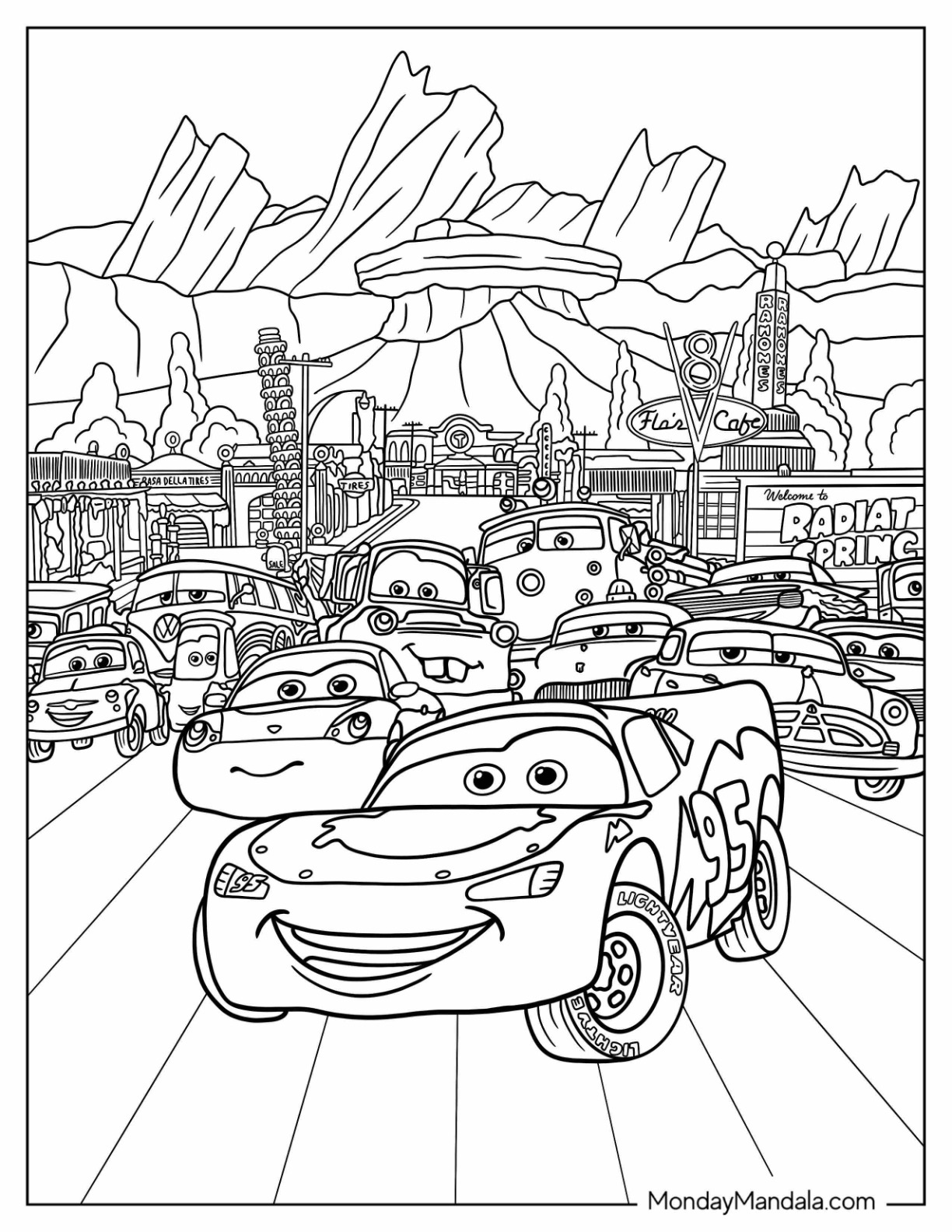 Disney Cars Colouring Pages Best Of 24 Disney Cars Coloring Pages Free Pdf Printables