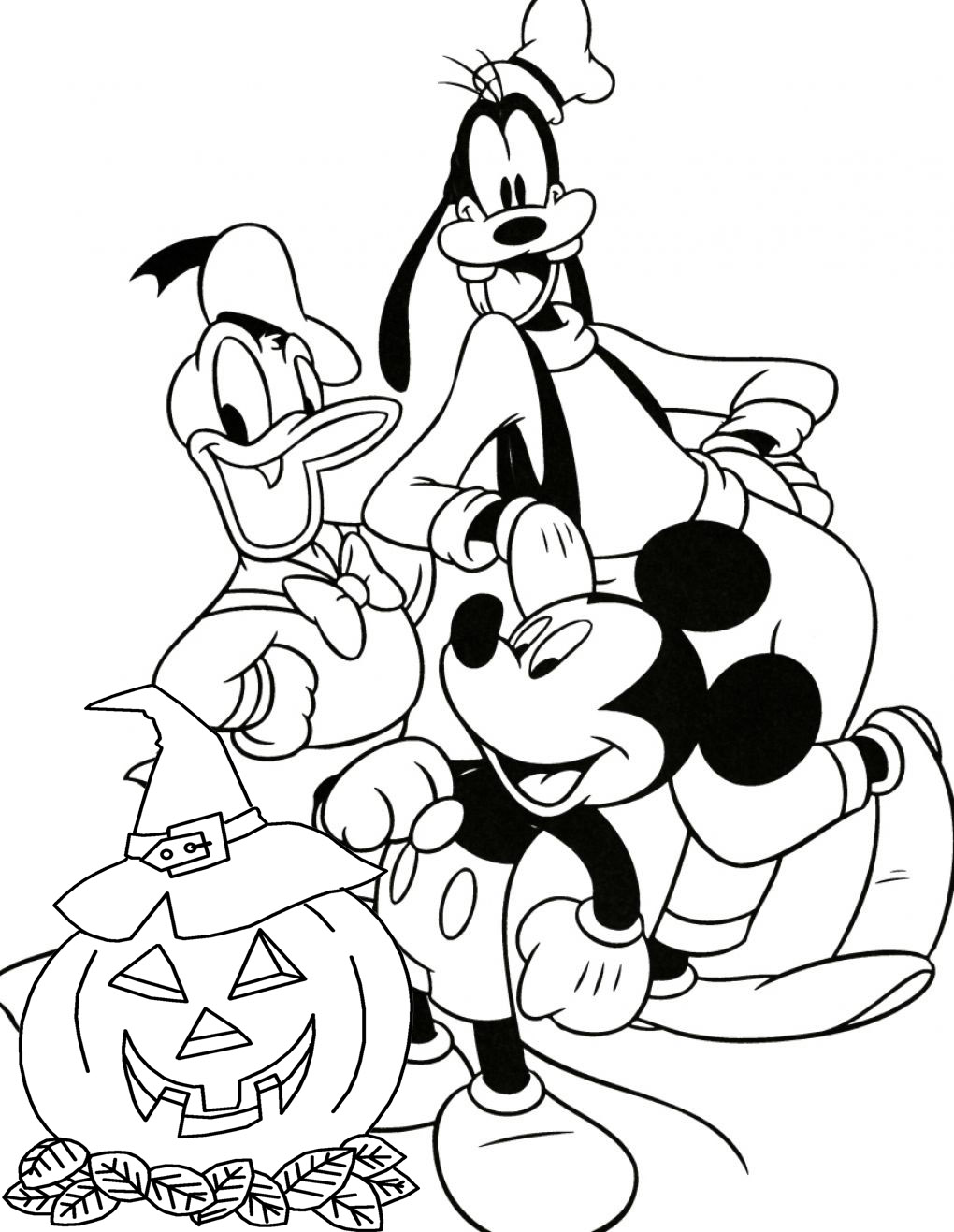 Disney Halloween Coloring Pages Unique Free Disney Halloween Coloring Pages Lovebugs and Postcards