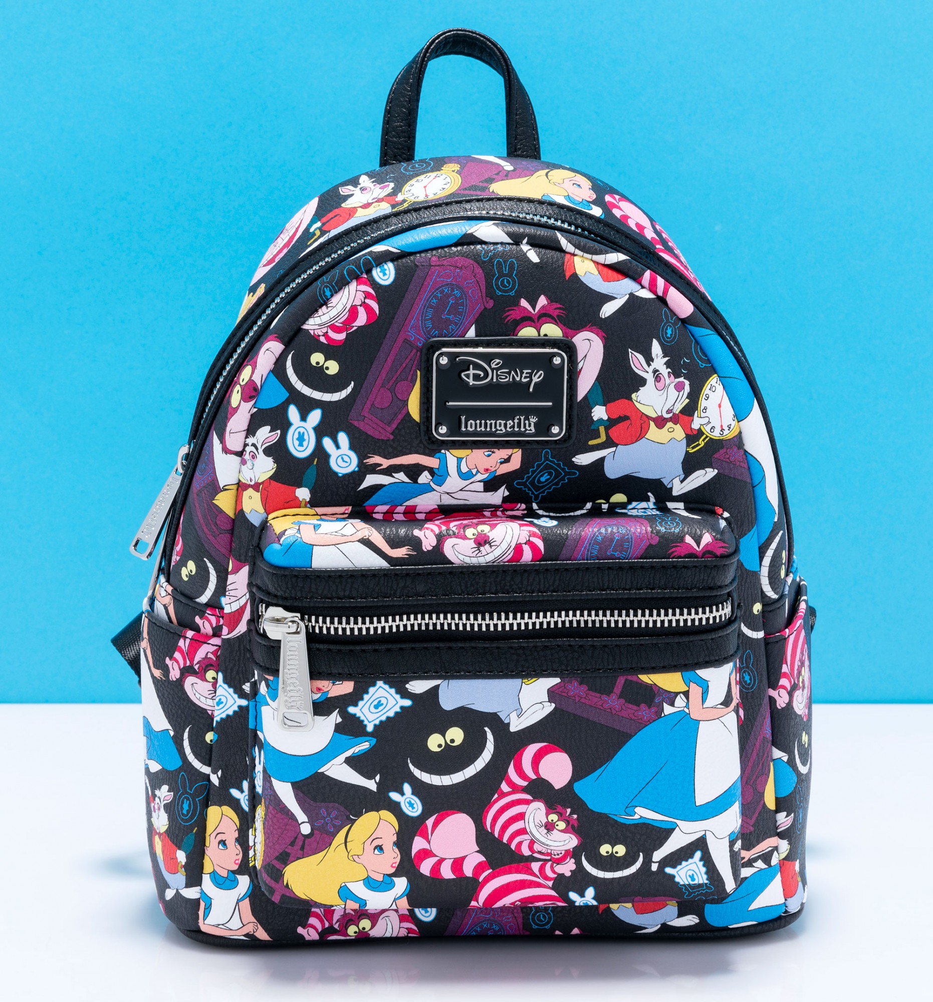 Disney Mini Backpack Unique Loungefly Disney Alice In Wonderland All Over Print Classic Mini Backpack