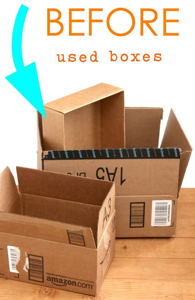 Diy Cardboard Boxes New Easy &amp; attractive 5 Minute Diy Storage Boxes