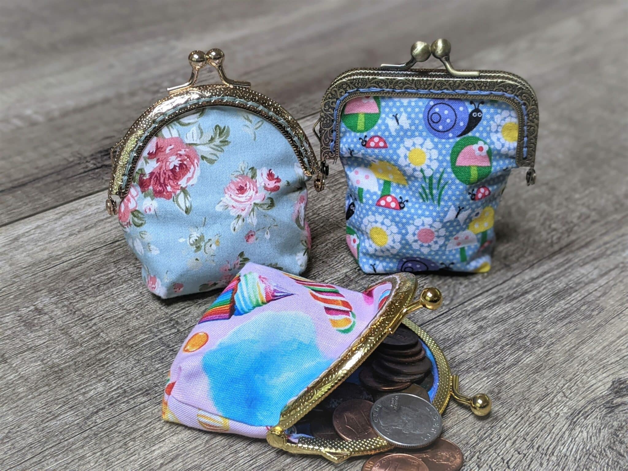 Diy Coin Purse Lovely Clasp Coin Purse Tutorial 5 Out Of 4 Patterns