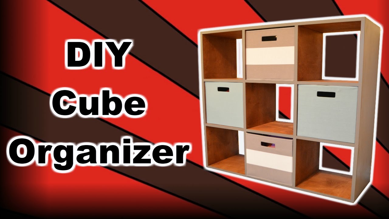 Diy Cube organizer Beautiful Diy Cube organizer