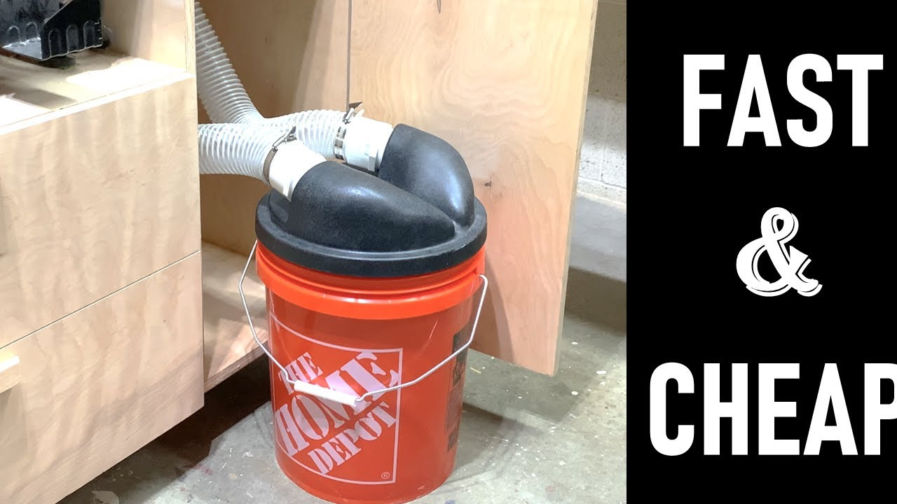 Diy Dust Separator Awesome Easy Dust Separator Using A 5 Gallon Bucket Diy Dust Cyclone