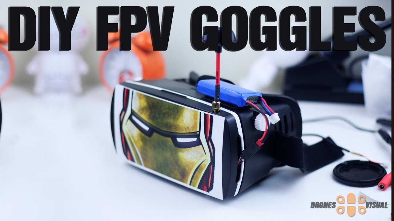 Diy Fpv Goggles Best Of Diy Fpv Goggles 5 8ghz 5 Inches Screen Affordable and Easy Fpv