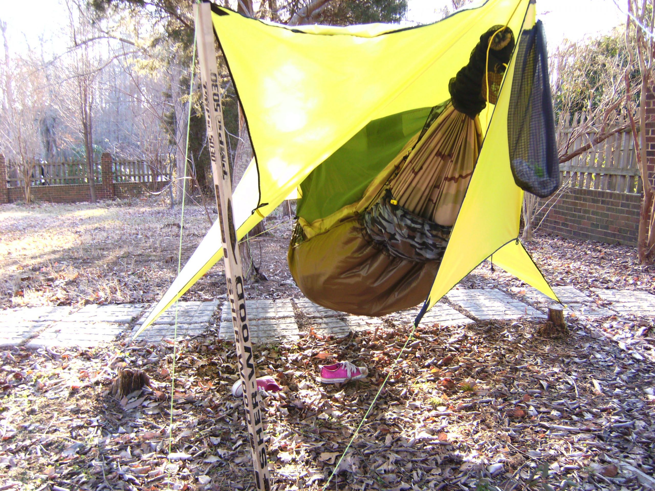 Diy Hammock Tarp Lovely How to Make An Easy Diy Camping Hammock Tarp Myog