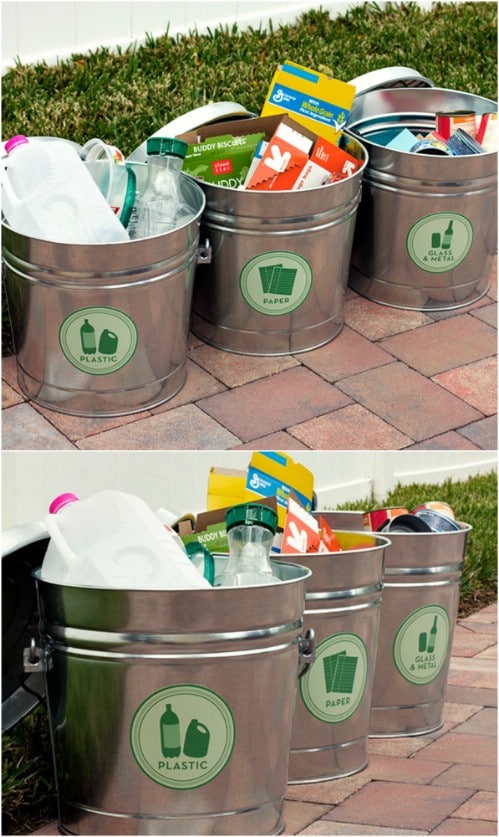 Diy Recycling Bin Lovely 20 Diy Home Recycling Bins that Help You organize Your Recyclables