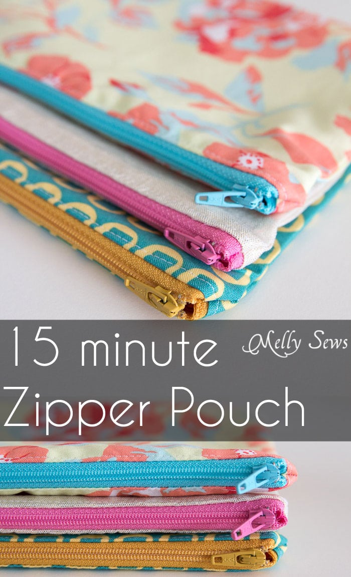 Diy Zipper Pouch Fresh How to Sew A Zipper Pouch Tutorial Melly Sews