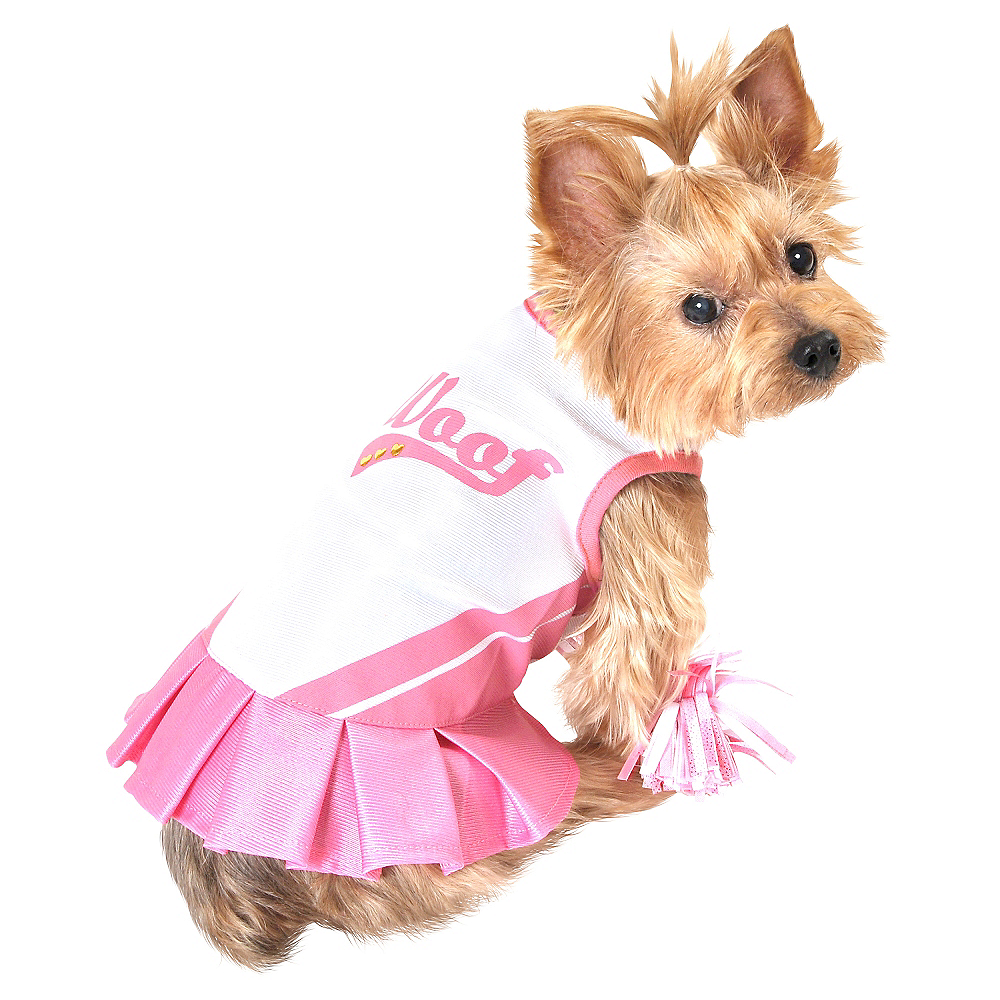 Dog Cheerleader Outfit Unique Pink Cheerleader Dog Costume