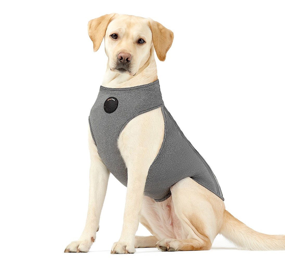 Dog Compression Vest Elegant Dog Calming Vest – 3 Level Pression Jacket for Dogs and Cats