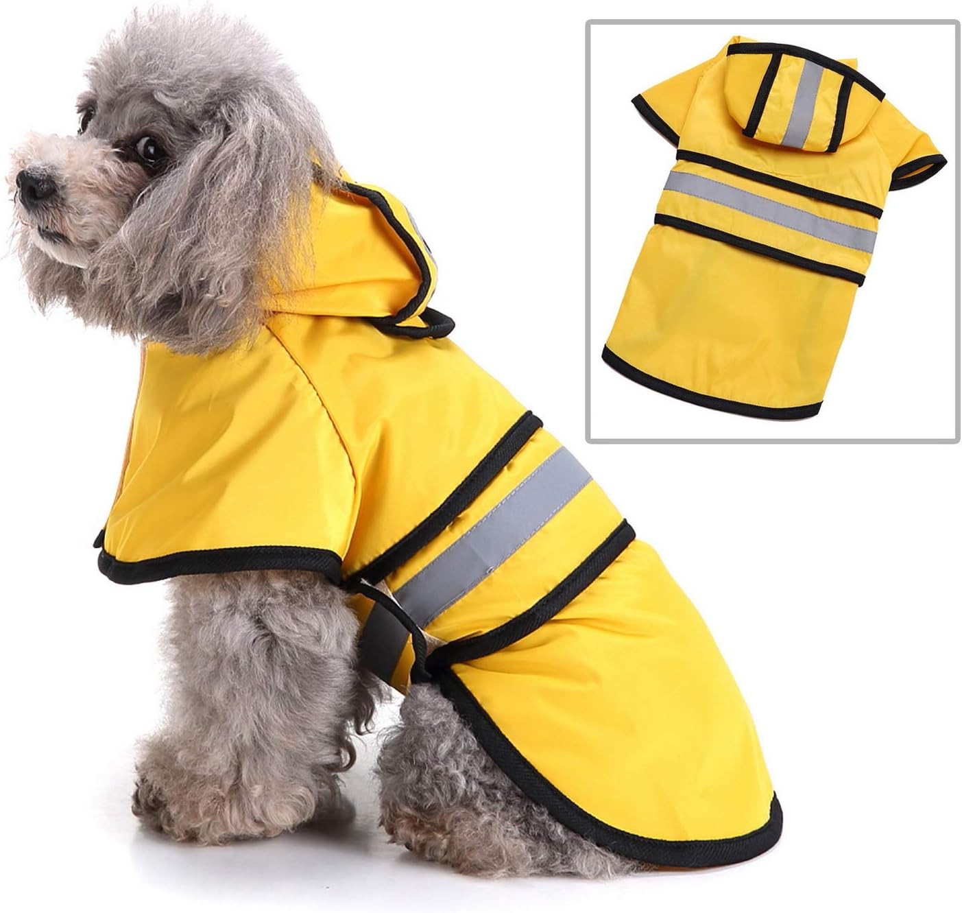 Dog Rain Coat with Hood Best Of Smalllee Lucky Store Waterproof Dog Raincoat with Hood Pet Rain Jacket