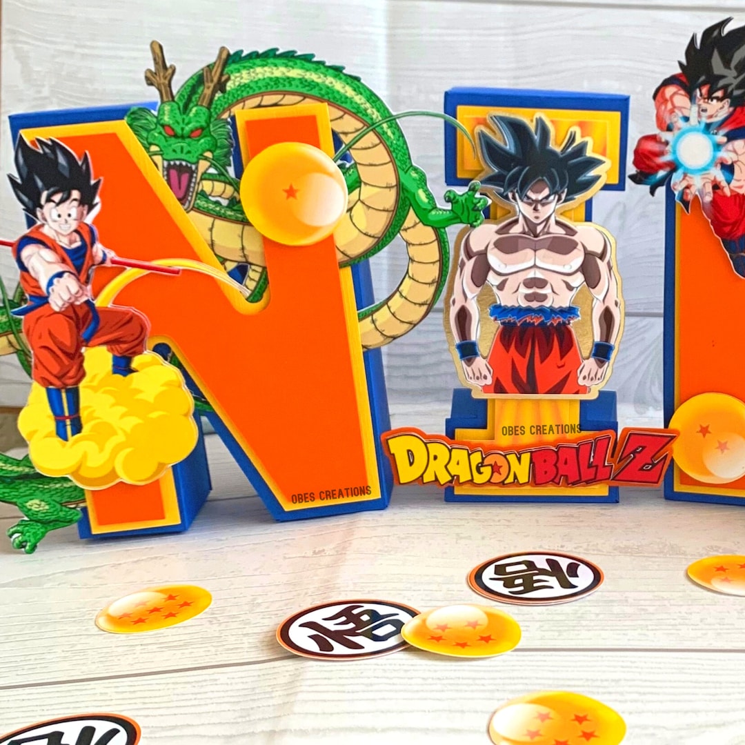 Dragon Ball Party Supplies New Dragon Ball Z Party Decorations Dragon Ball Z Birthday Decorations