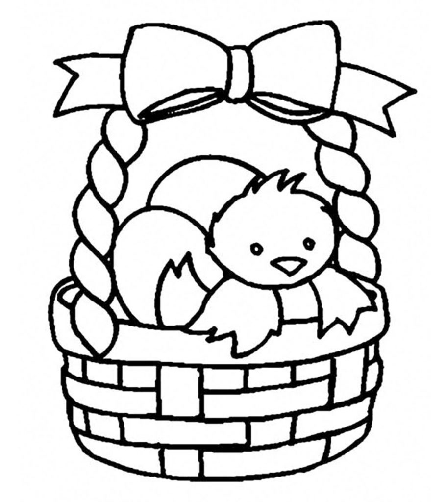 Easter Basket Coloring Book Awesome top 10 Free Printable Easter Basket Coloring Pages Line