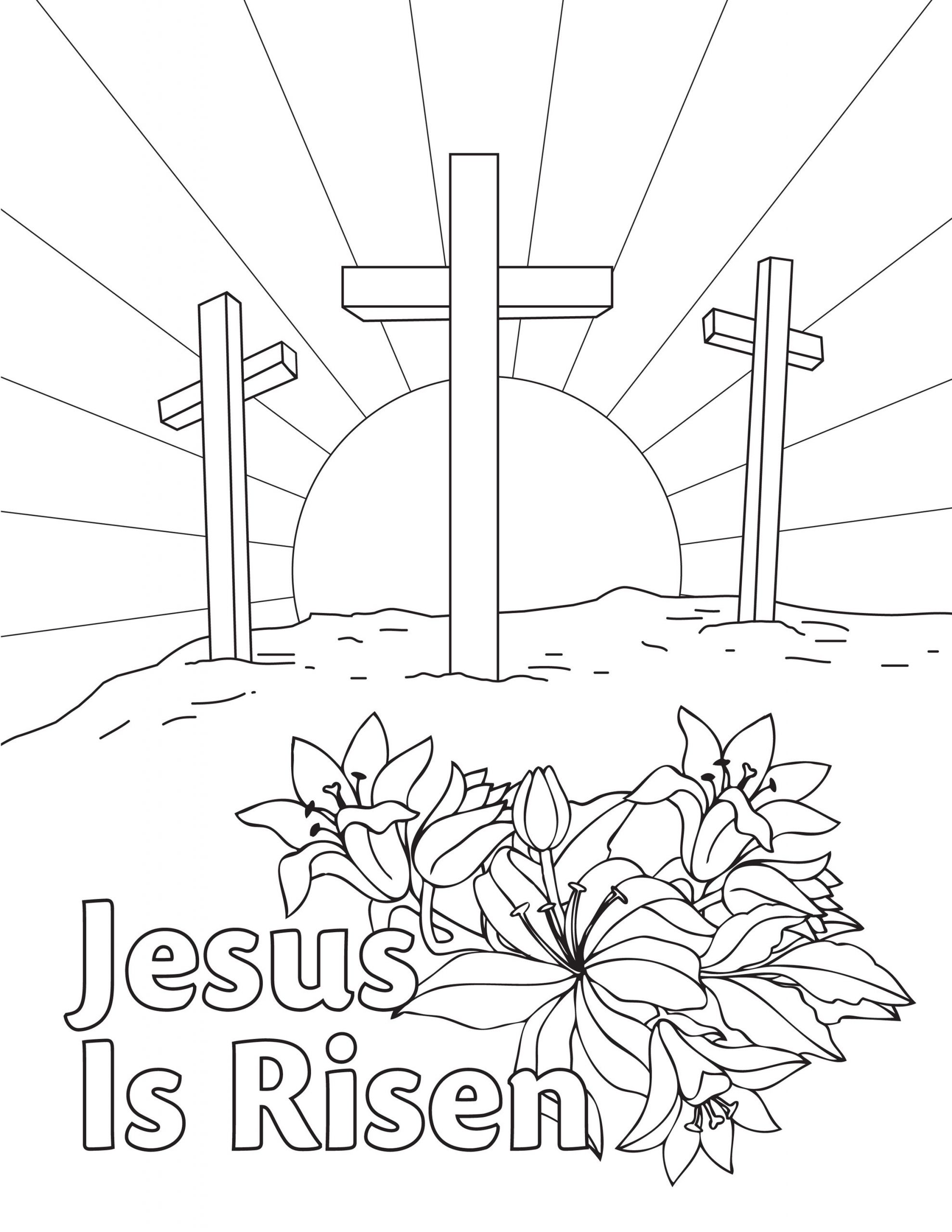 Easter Coloring Page Jesus Fresh Free Easter Coloring Page Able Printable From Aop Jesus is