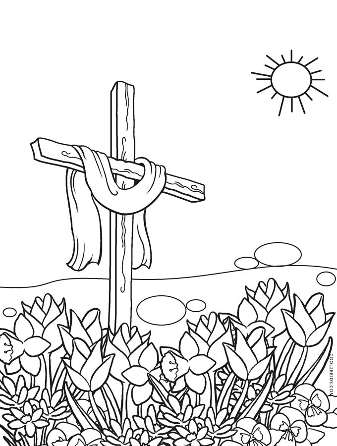 Easter Cross Coloring Pages Elegant Free Printable Cross Coloring Pages for Kids