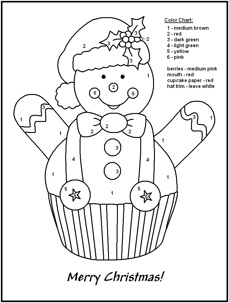 Easy Christmas Color by Number Fresh Christmas Color by Numbers Best Coloring Pages for Kids