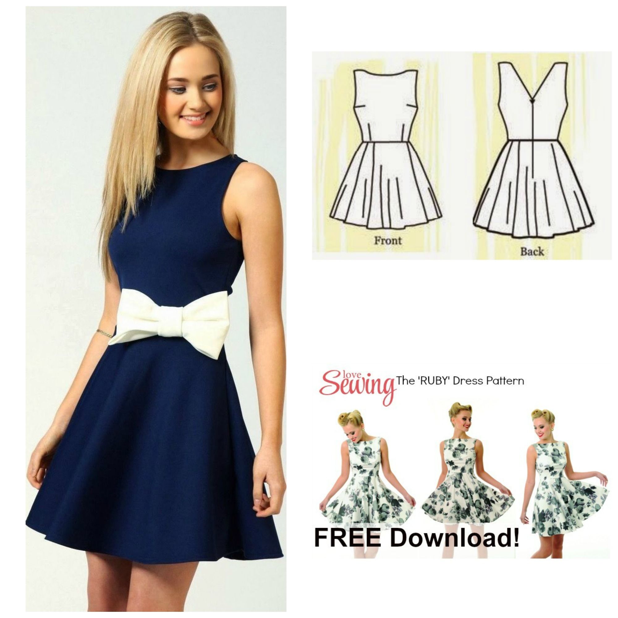 Easy Dress Patterns Free Unique Free Sewing Dress Patterns Perfect for Beginners and Experienced Sewers