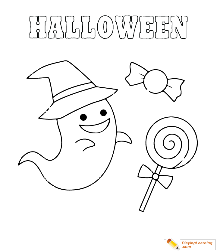 Easy Halloween Pictures to Color Fresh Easy Halloween Coloring Page 14