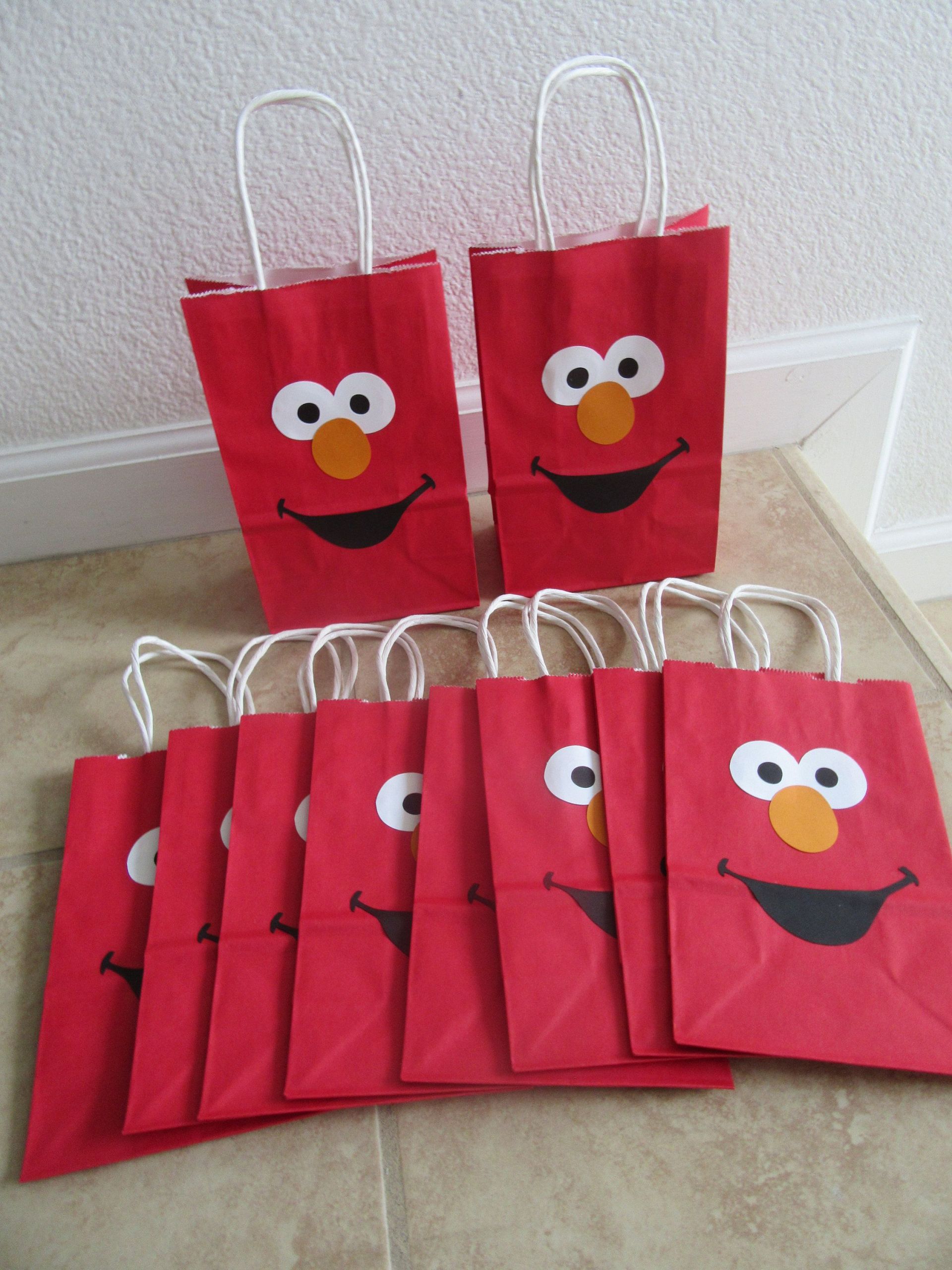 Elmo Candy Bags Beautiful Pin En Party Decorations