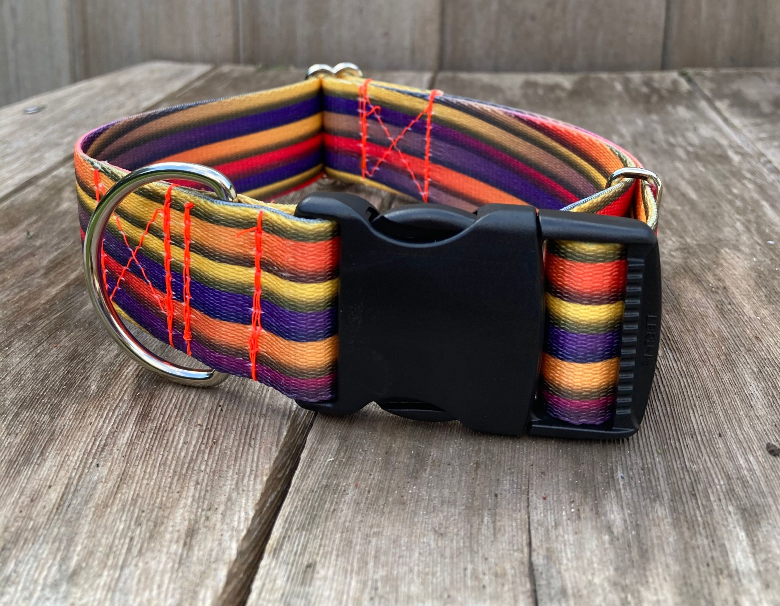 Extra Wide Dog Collar Awesome Extra Wide Dog Collar Sunset Waves Dog Collar Abstract Fall