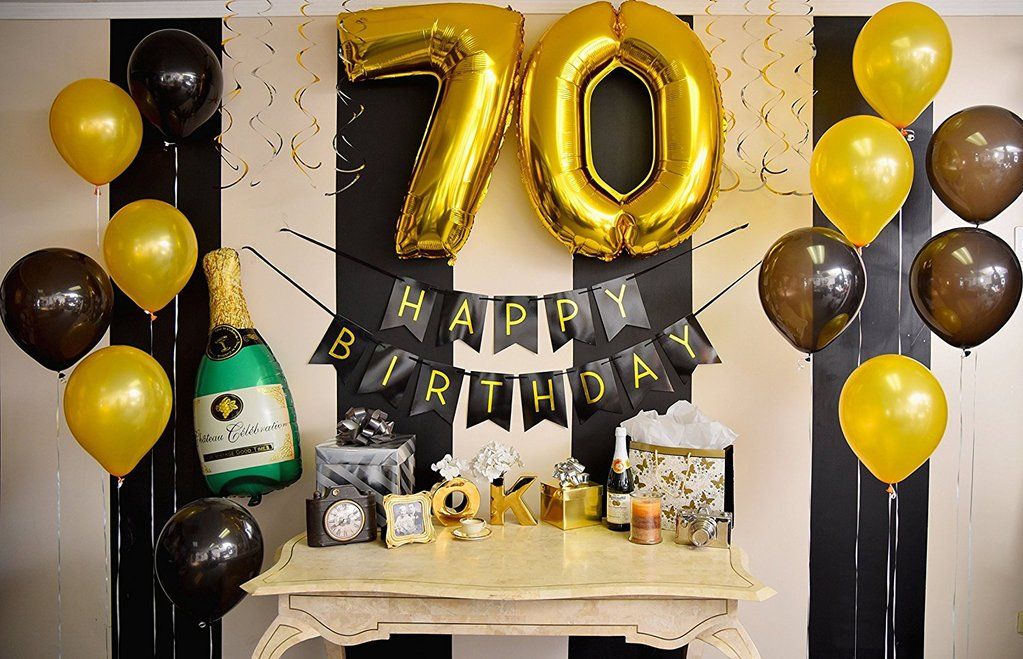 Father&amp;#039;s 70th Birthday Ideas Elegant top 10 Decoration 70th Birthday Party Ideas for Dad to Make His Day