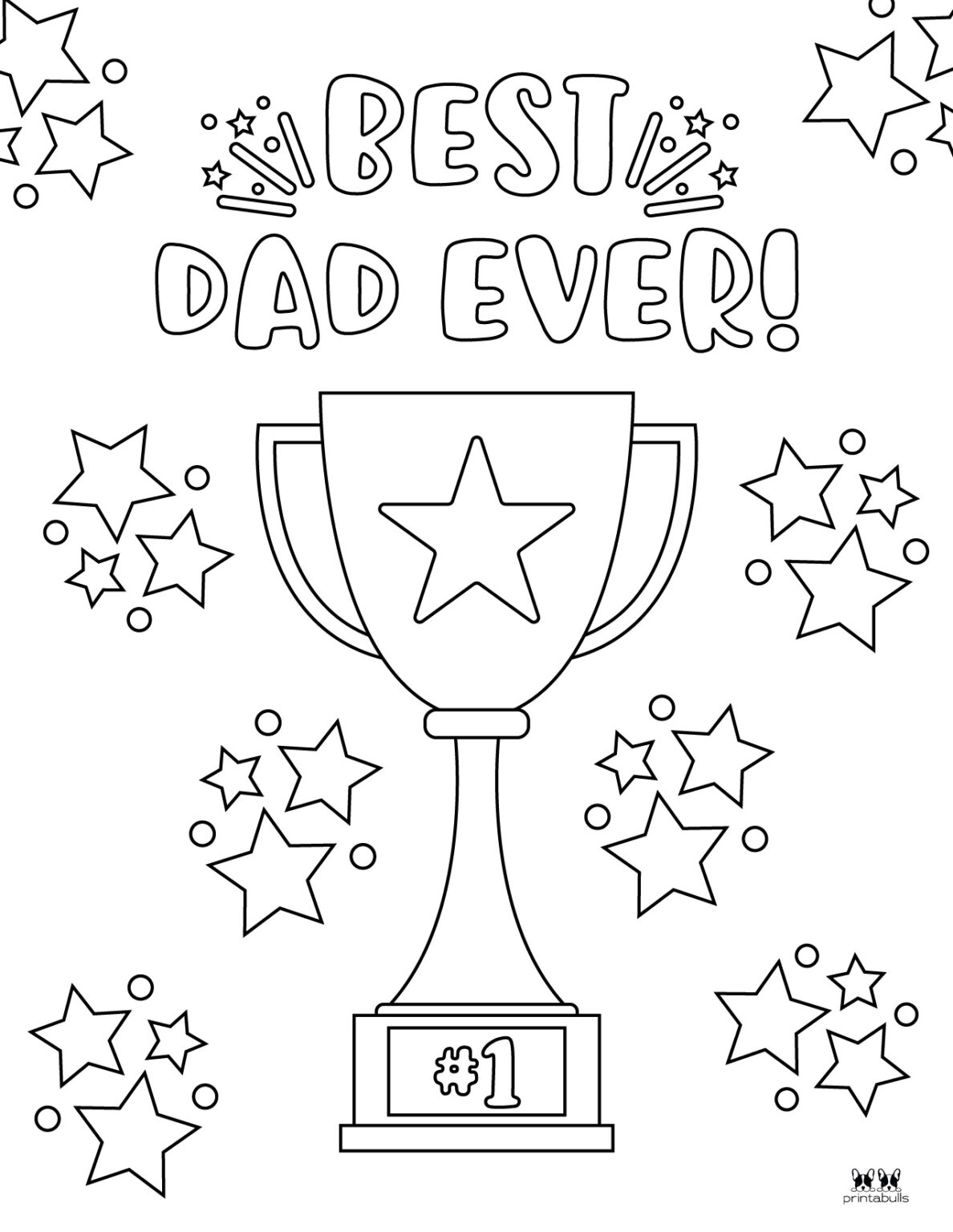 Father&amp;#039;s Day Coloring Sheet Luxury Father S Day Coloring Pages 50 Free Pages