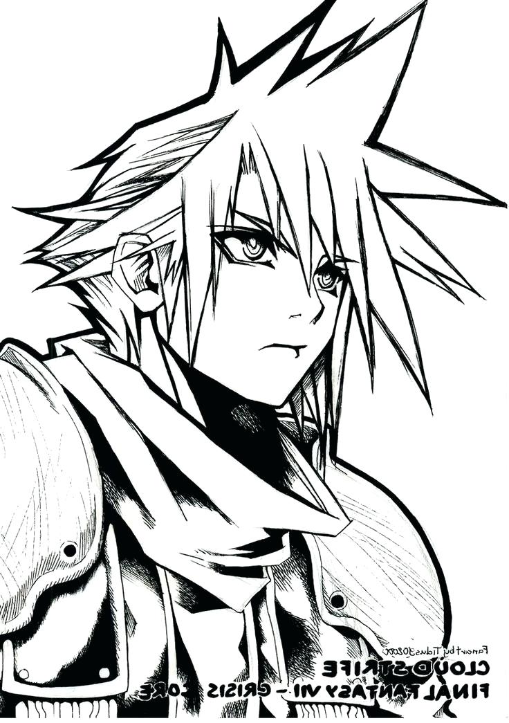 Final Fantasy Coloring Page Inspirational Final Fantasy Coloring Pages at Getcolorings